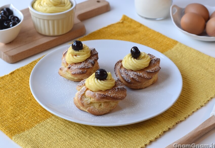 Zeppole Di San Giuseppe Al Forno