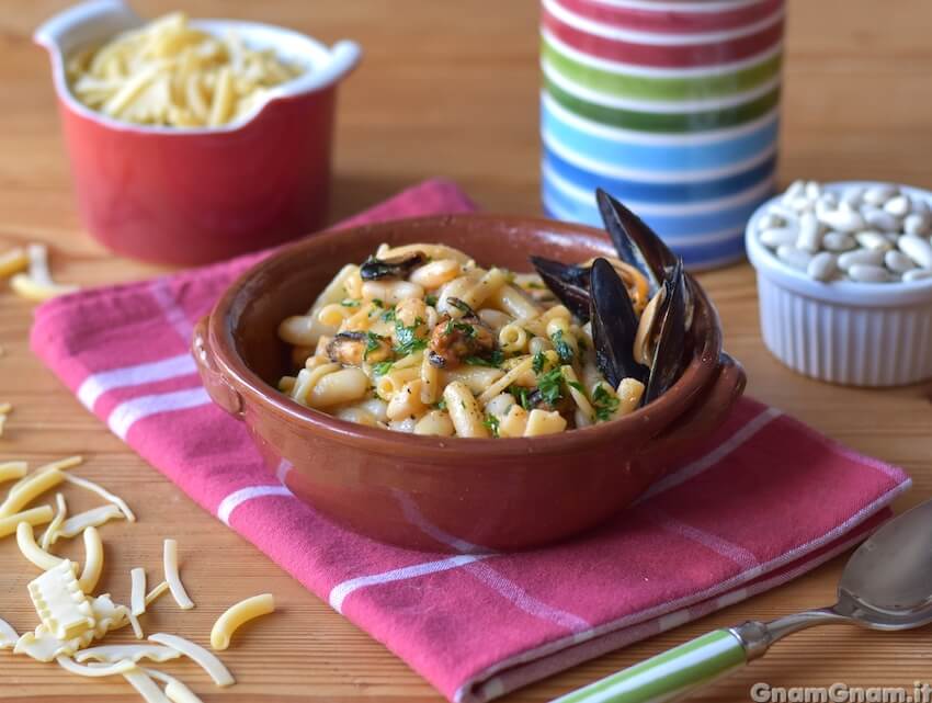 Pasta fagioli e cozze