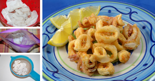 Calamari Fritti La Ricetta Di Gnam Gnam