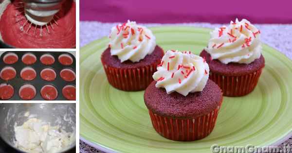 Red Velvet Cupcake La Ricetta Di Gnam Gnam