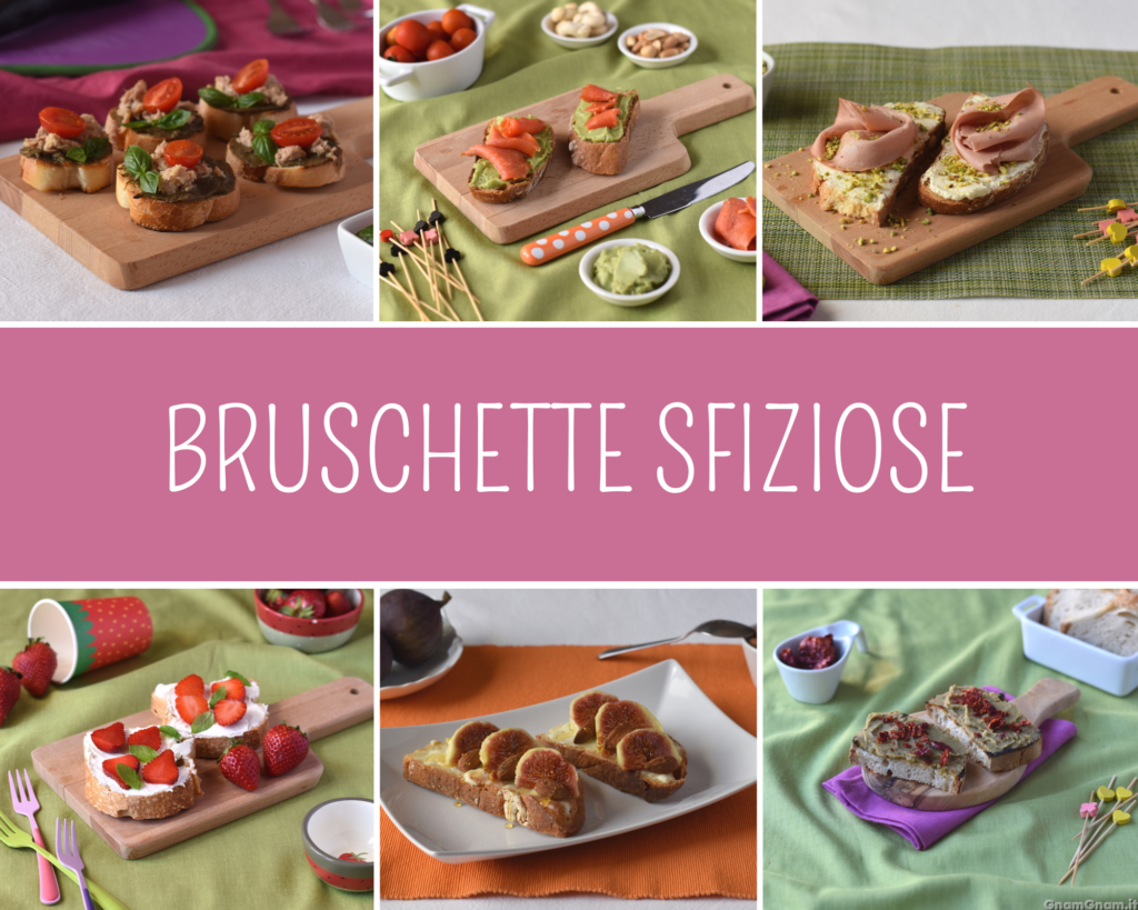 Bruschette sfiziose