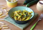 Pasta salsiccia zucchine e zafferano