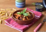 Pasta al forno con tonno e melanzane