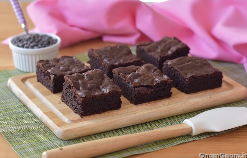 Brownies senza burro