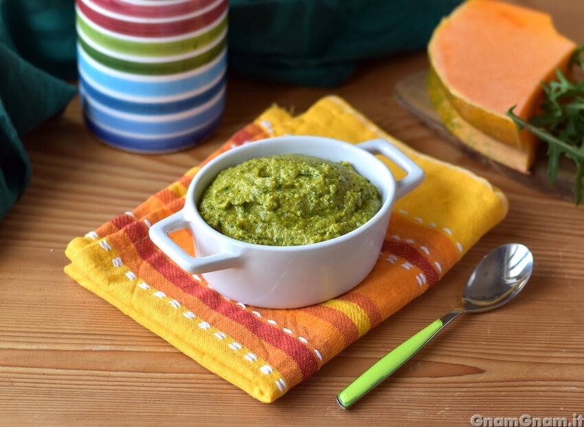 Pesto di zucca e rucola